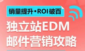 销量提升•ROI破百 独立站EDM邮件营销攻略,如何通过邮件营销每年获得100万美金销售额!-小毅网创