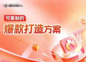 天猫电商爆款运营,可复制的爆款打造方案(线下内训课录音+字幕)-小毅网创