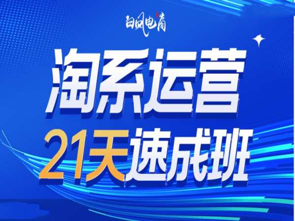 淘系运营21天速成班35期，年前最后一波和2025方向 - 小毅网创-小毅网创