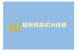 AI短视频系统训练营(2025版)掌握短视频变现的多种方式，结合AI技术提升创作效率-小毅网创