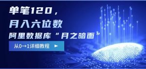 阿里数据库“月之暗面“影评撰写，边追剧边赚钱，单笔120,，月入过W-小毅网创