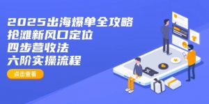 2025出海爆单全攻略：抢滩新风口定位+四步营收法+六阶实操流程-小毅网创