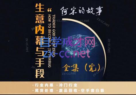 阿宋的故事·生意内幕与手段 - 小毅网创-小毅网创