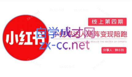 钟小铃·小红书达人陪跑计划第四期-小毅网创