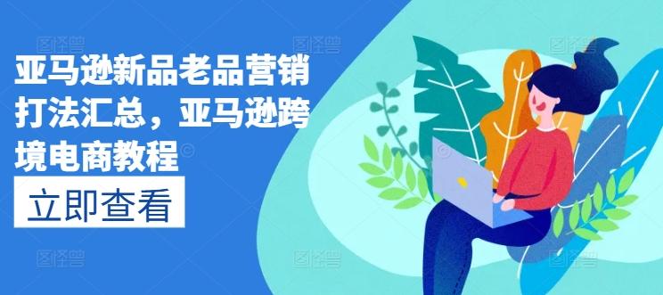 亚马逊新品老品营销打法汇总，亚马逊跨境电商教程-小毅网创