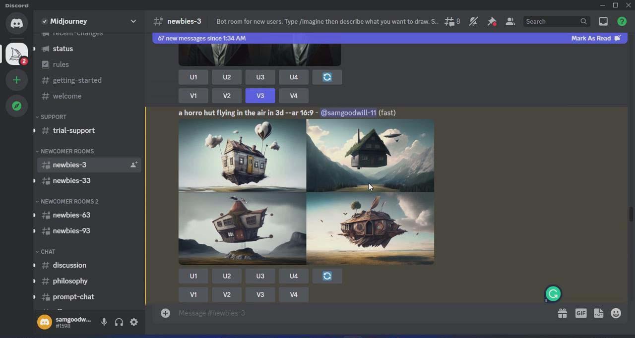 图片[3]-Midjourney AI：从零基础到高级版的大师班教程-34节课-中英字幕 - 小毅网创-小毅网创