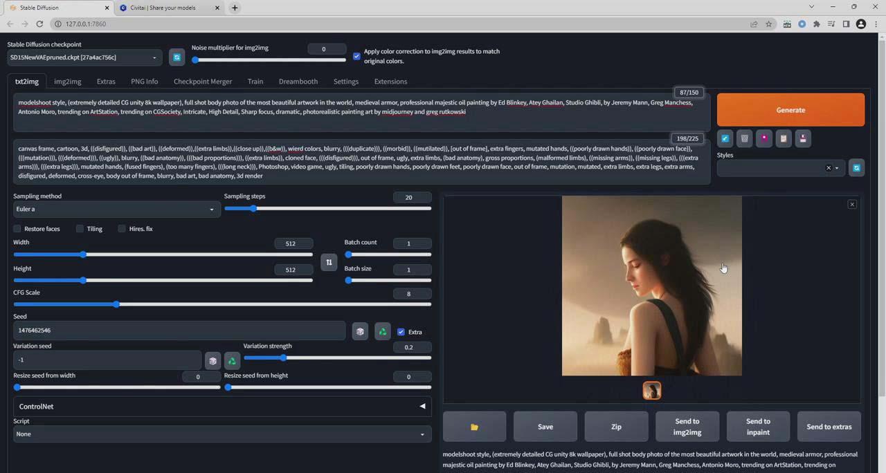 图片[2]-Stable Diffusion 大师班: 利用AI创建艺术图像及视频-31视频课-中英字幕 - 小毅网创-小毅网创