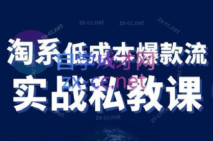 卡卡老师·淘宝低成本爆款流实战私教课-小毅网创