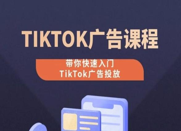 TikTok广告投放课程，从0-1实操课，带你快速入门TikTok广告投放 - 小毅网创-小毅网创