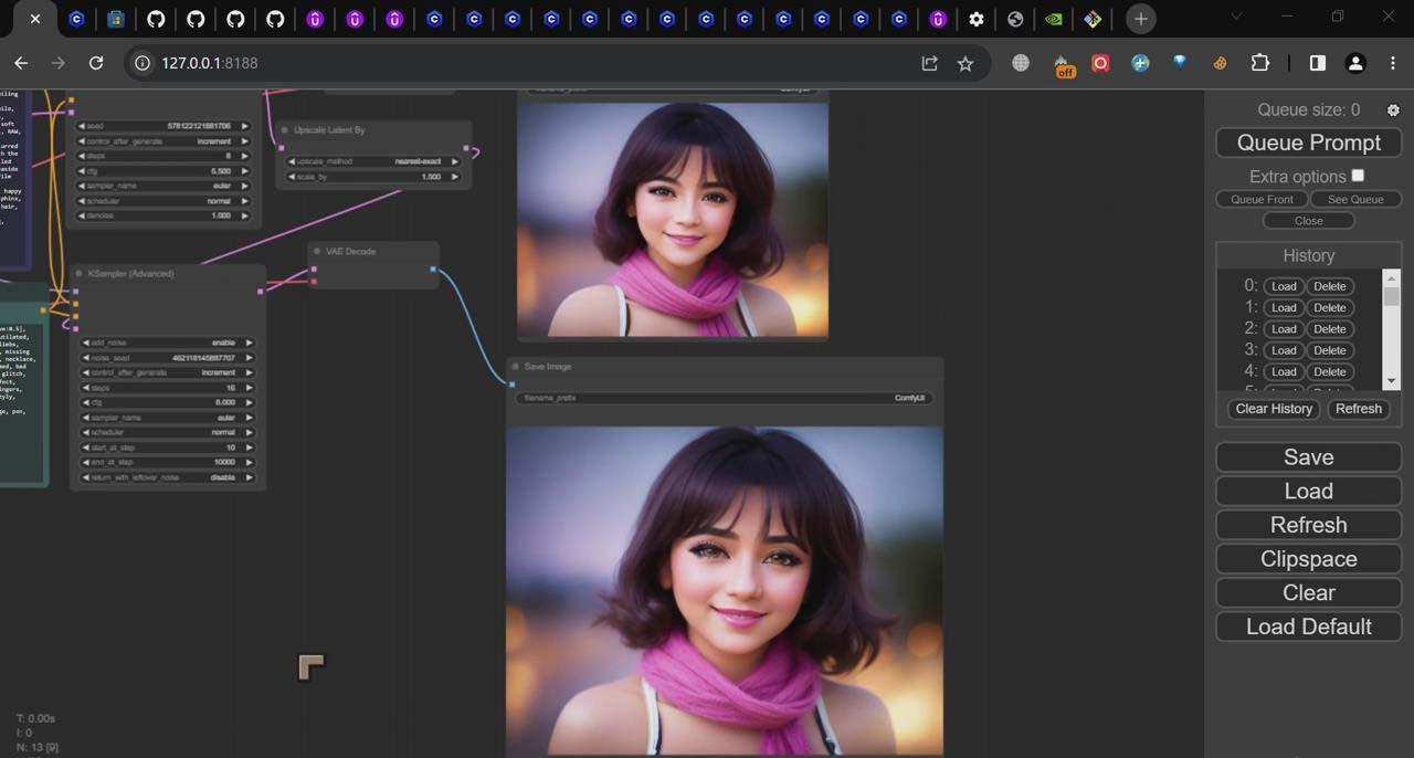 图片[2]-ComfyUI利用Stable Diffusion学习AI GUI工作流程教程-中英字幕 - 小毅网创-小毅网创