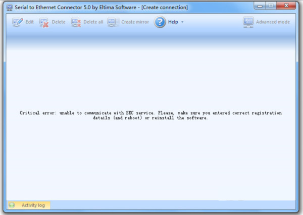 Serial to Ethernet Connector(串口共享器) v5.0.8 绿色版 - 小毅网创-小毅网创