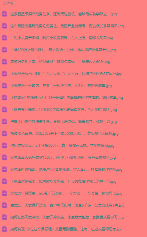 图片[2]-(9607期)真实有效391套商业模式，年入几十到几百万案例解析(电子书+视频+图文) - 小毅网创-小毅网创