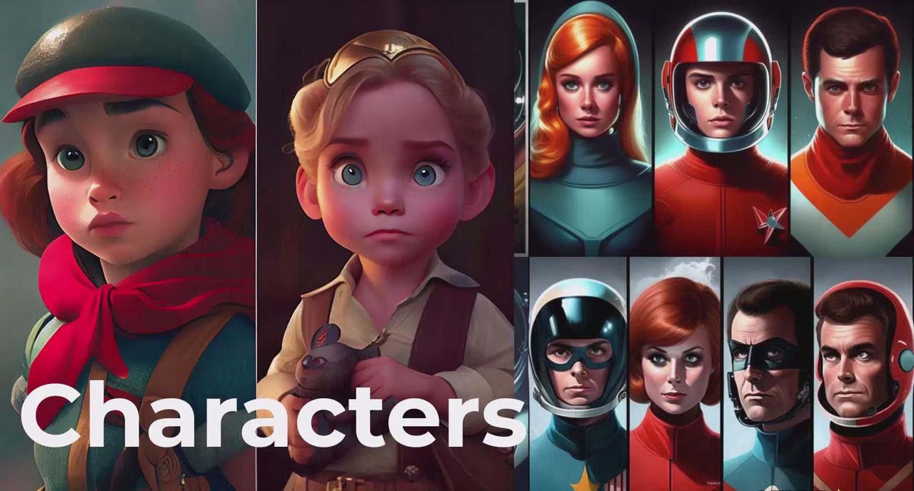 图片[3]-掌握 MidJourney V5 AI + ChatGPT创建一致的角色设计图像-22节课-中英字幕 - 小毅网创-小毅网创