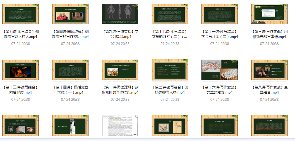 阅读理解及写作技法 - 小毅网创-小毅网创