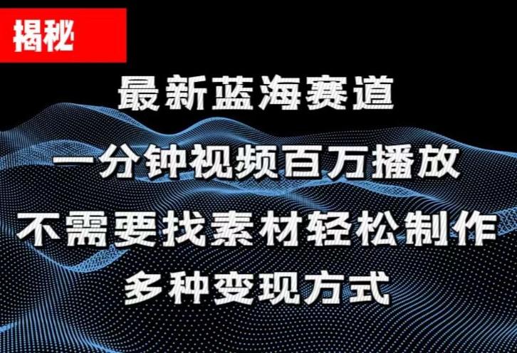 揭秘！一分钟教你做百万播放量视频，条条爆款，各大平台自然流，轻松月... - 小毅网创-小毅网创
