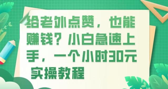 给老外点赞，也能赚钱？小白急速上手，实操教程 - 小毅网创-小毅网创