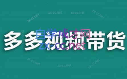 老贺·拼多多视频带货(更新至2024) - 小毅网创-小毅网创