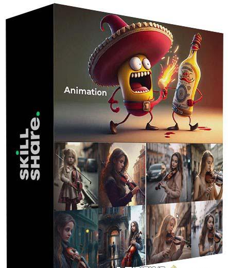 图片[1]-掌握 MidJourney V5 AI + ChatGPT创建一致的角色设计图像-22节课-中英字幕 - 小毅网创-小毅网创