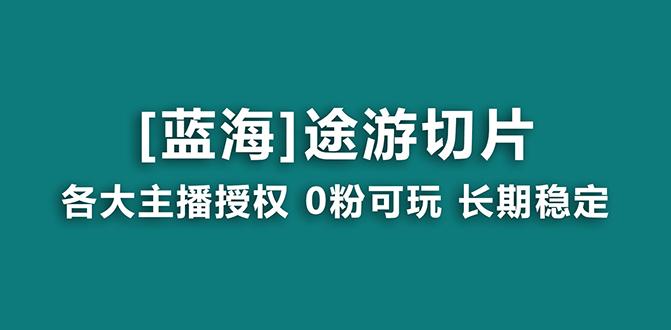 抖音途游切片，龙年第一个蓝海项目，提供授权和素材，长期稳定，月入过万 - 小毅网创-小毅网创
