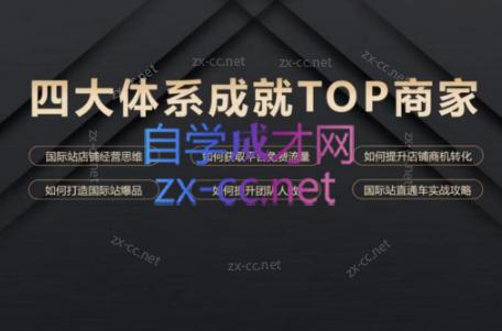 华曜·阿里巴巴国际站认知及直通车实操课程 - 小毅网创-小毅网创