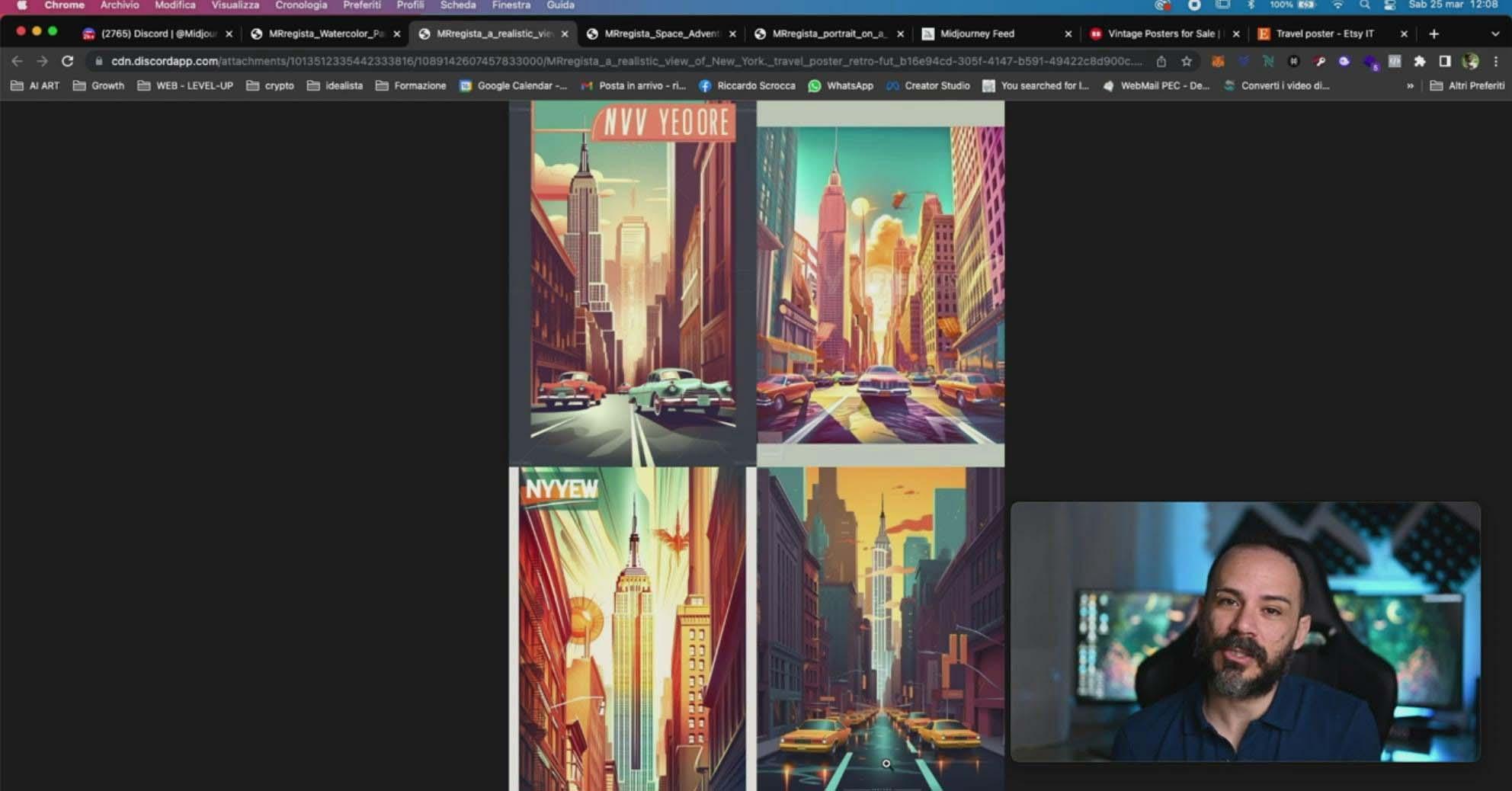 图片[10]-Midjourney AI人工智能创建和销售令人惊叹的海报教程-10节课-中英字幕 - 小毅网创-小毅网创