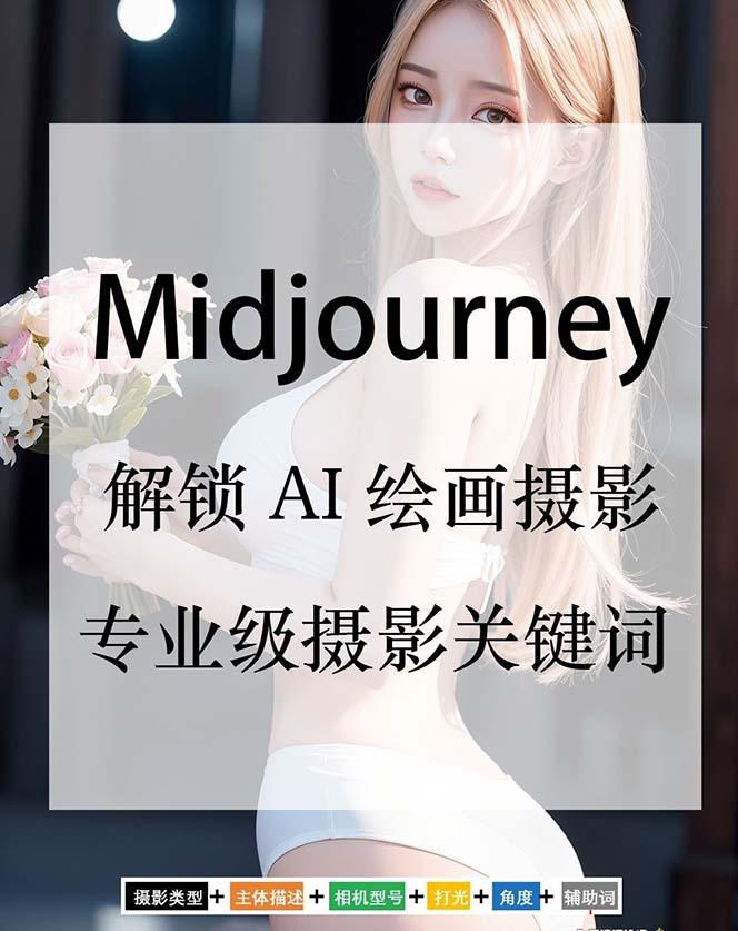 Midjourney关键词-解锁AI绘画专业级人工智能摄影关键词表 - 小毅网创-小毅网创