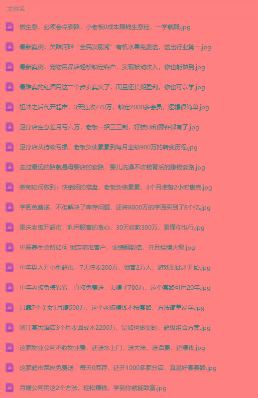 图片[3]-(9607期)真实有效391套商业模式，年入几十到几百万案例解析(电子书+视频+图文) - 小毅网创-小毅网创