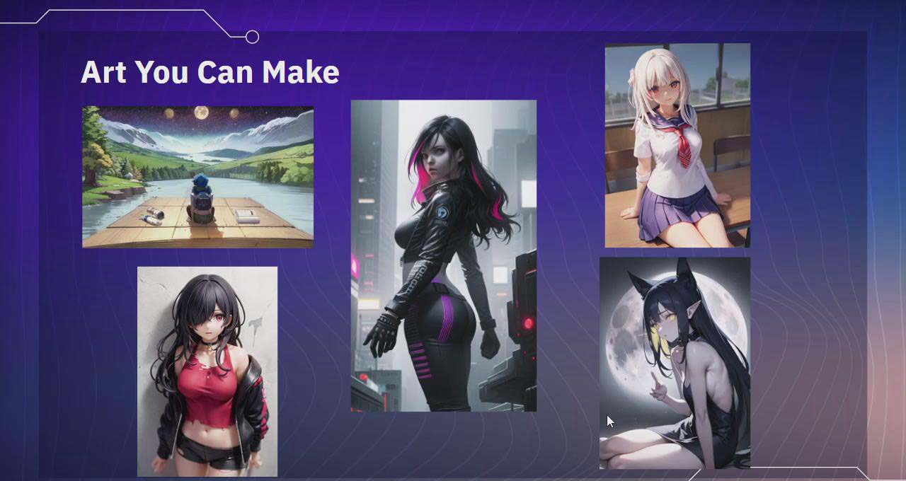 图片[5]-利用Stable Diffusion创建动漫艺术图像使用AI绘画赚钱-中英字幕 - 小毅网创-小毅网创