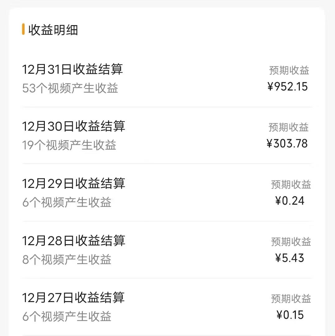 (8550期)每天半小时轻松月入过万，适合任意人群，小白无脑操作，AI条条原创视频 - 小毅网创-小毅网创