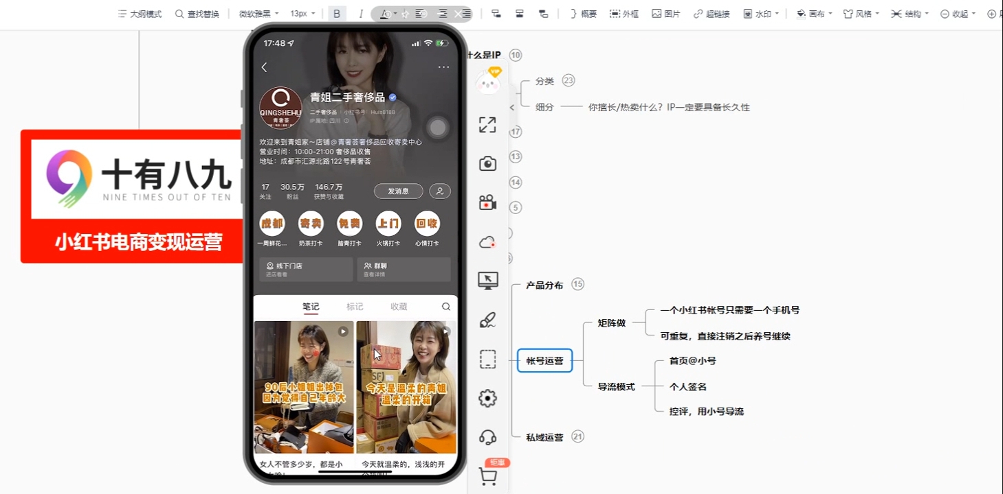 十有八九学院·新手如何从0-1玩转红薯店铺-小毅网创