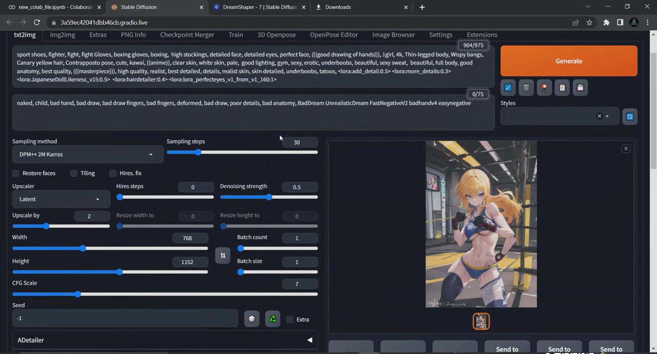 图片[4]-利用Stable Diffusion创建动漫艺术图像使用AI绘画赚钱-中英字幕 - 小毅网创-小毅网创