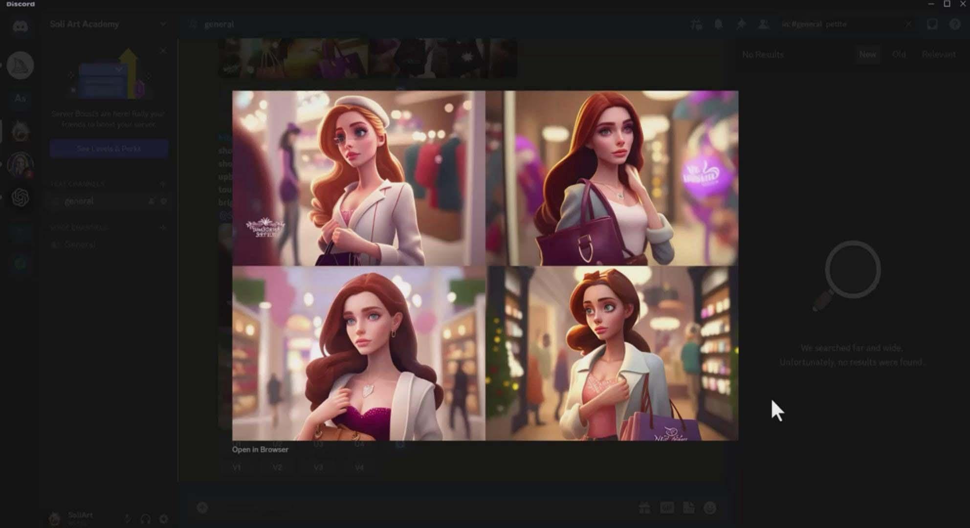 图片[8]-掌握 MidJourney V5 AI + ChatGPT创建一致的角色设计图像-22节课-中英字幕 - 小毅网创-小毅网创