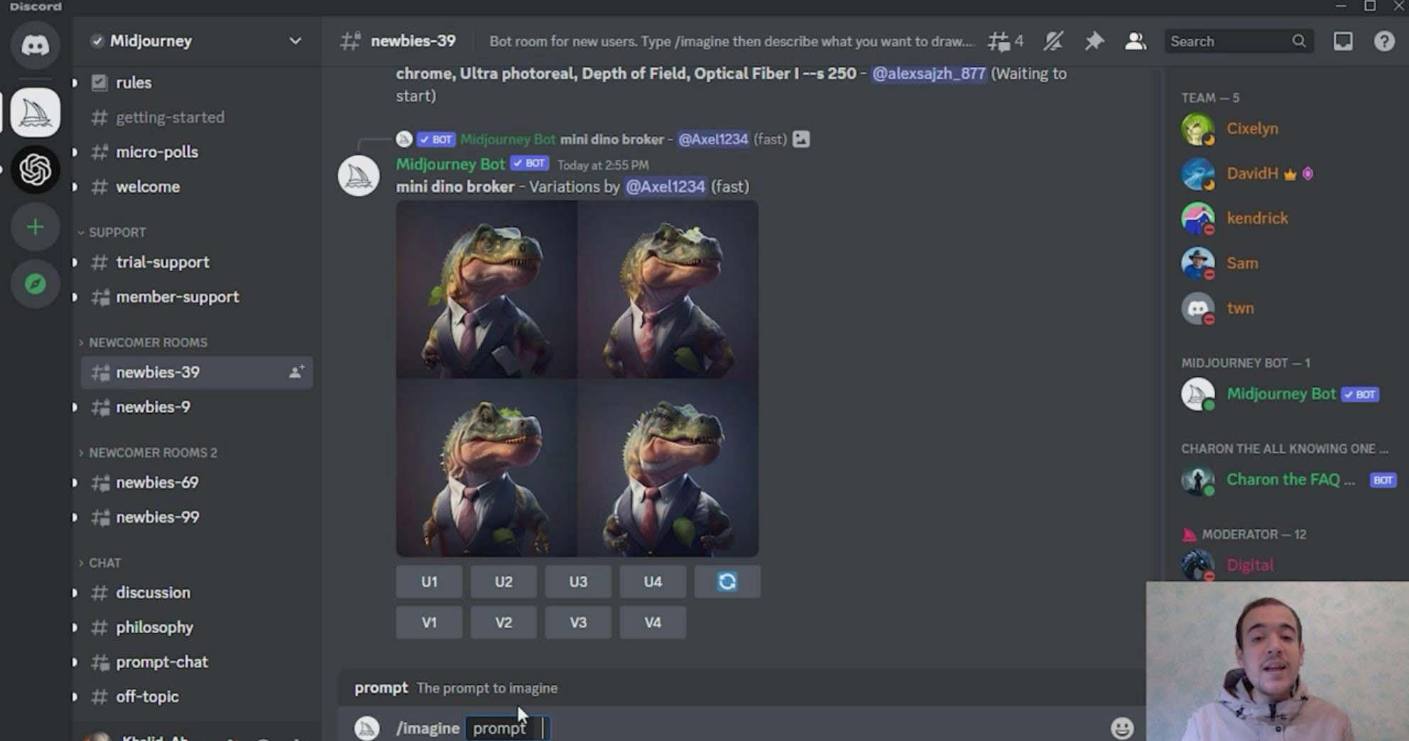 图片[1]-Midjourney 精通教程-使用Midjourney AI创建美丽艺术图像-36节课-中英字幕 - 小毅网创-小毅网创