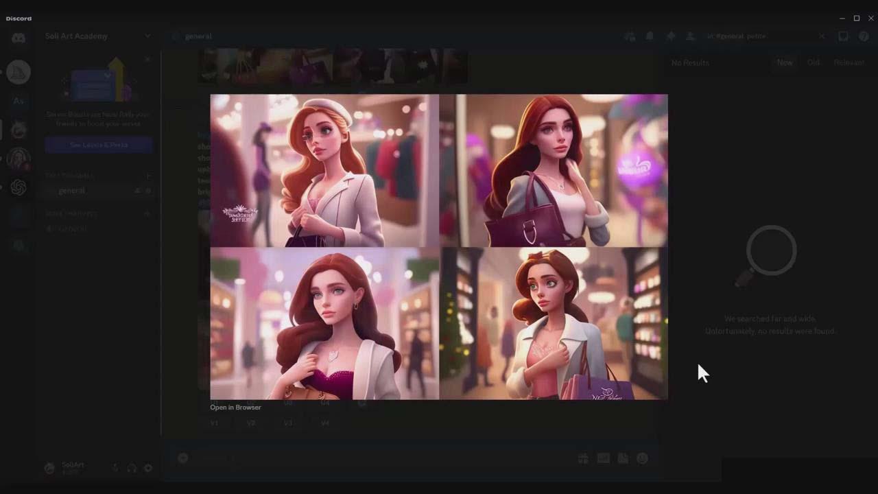 图片[5]-掌握 MidJourney V5 AI + ChatGPT创建一致的角色设计图像-22节课-中英字幕 - 小毅网创-小毅网创