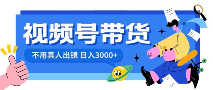 视频号带货，日入3000+，不用真人出镜 - 小毅网创-小毅网创